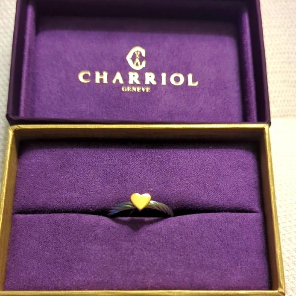 Charriol Gold & Steel Passion Ring